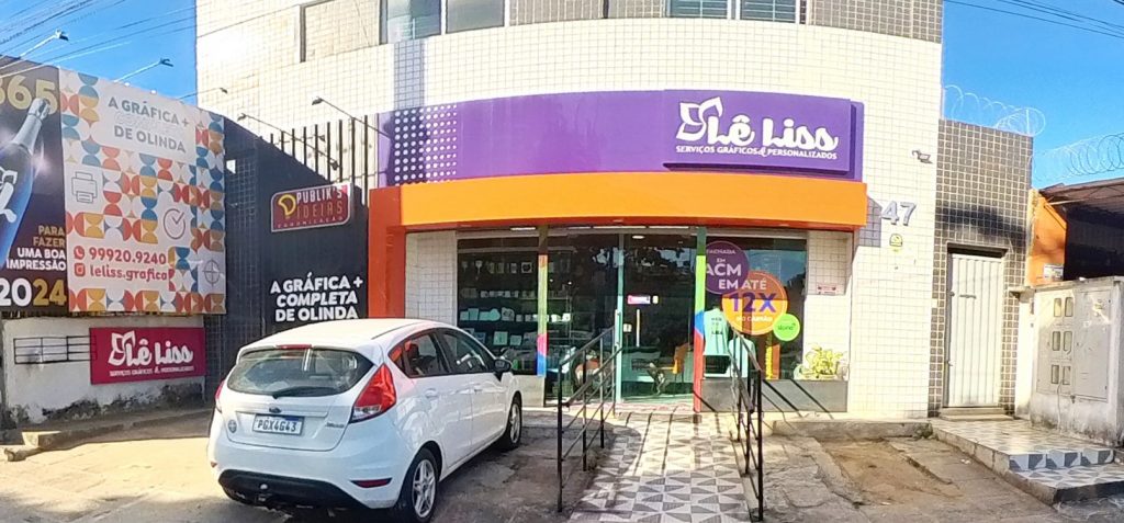 Fachada da grafica Lê liss